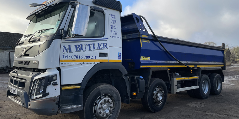MButler Content Tipper Lorry Broadstairs